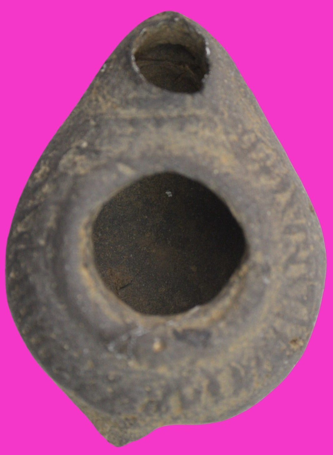 Holy Land Oil Lamp Ancient Artifact Time of Jesus & Apostles 63BC-323AD COA 170