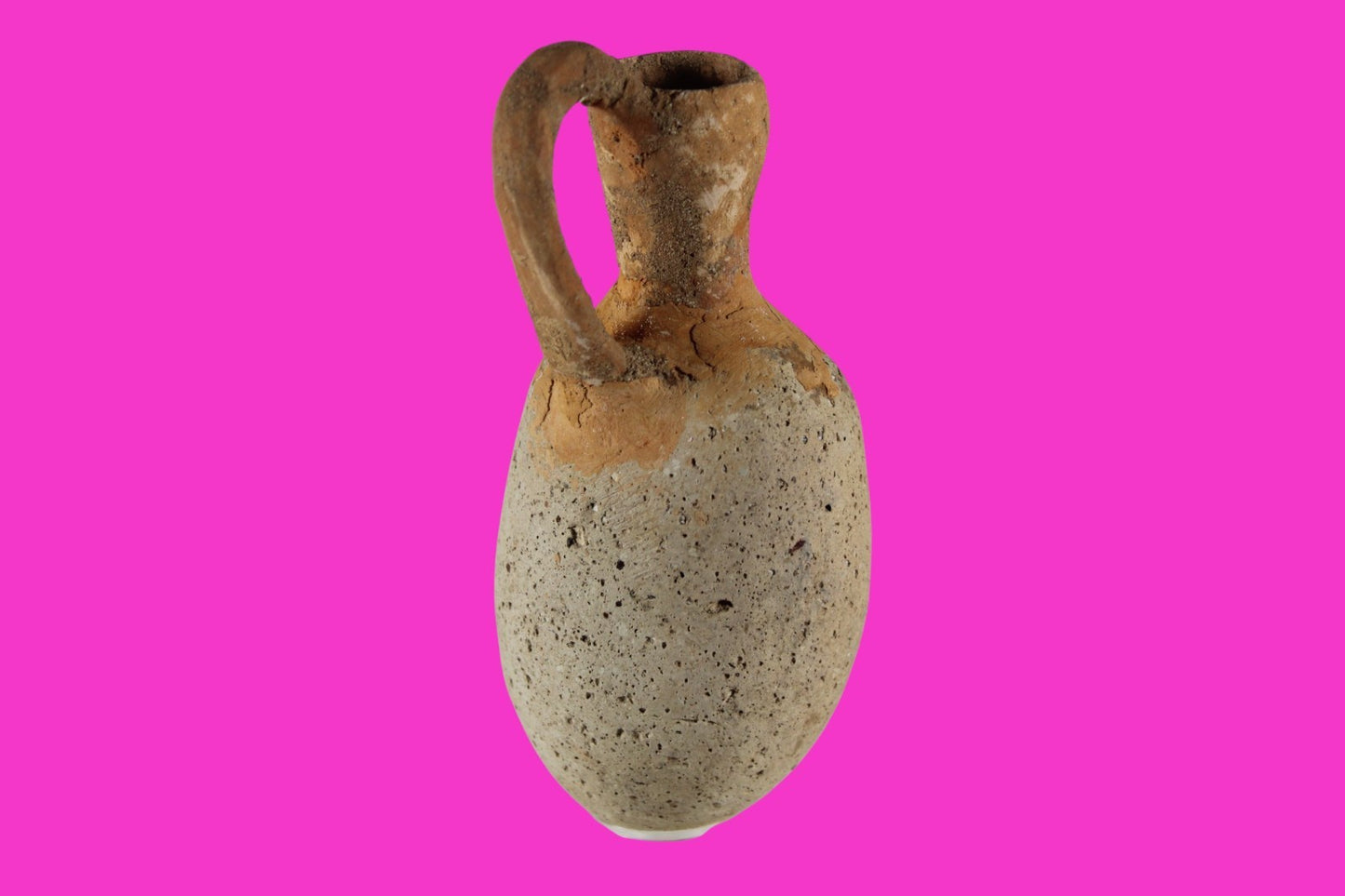 Time of Samson Holy Land Artifact Ancient 3100 Year Old Jug 1200-1000 BC COA 72