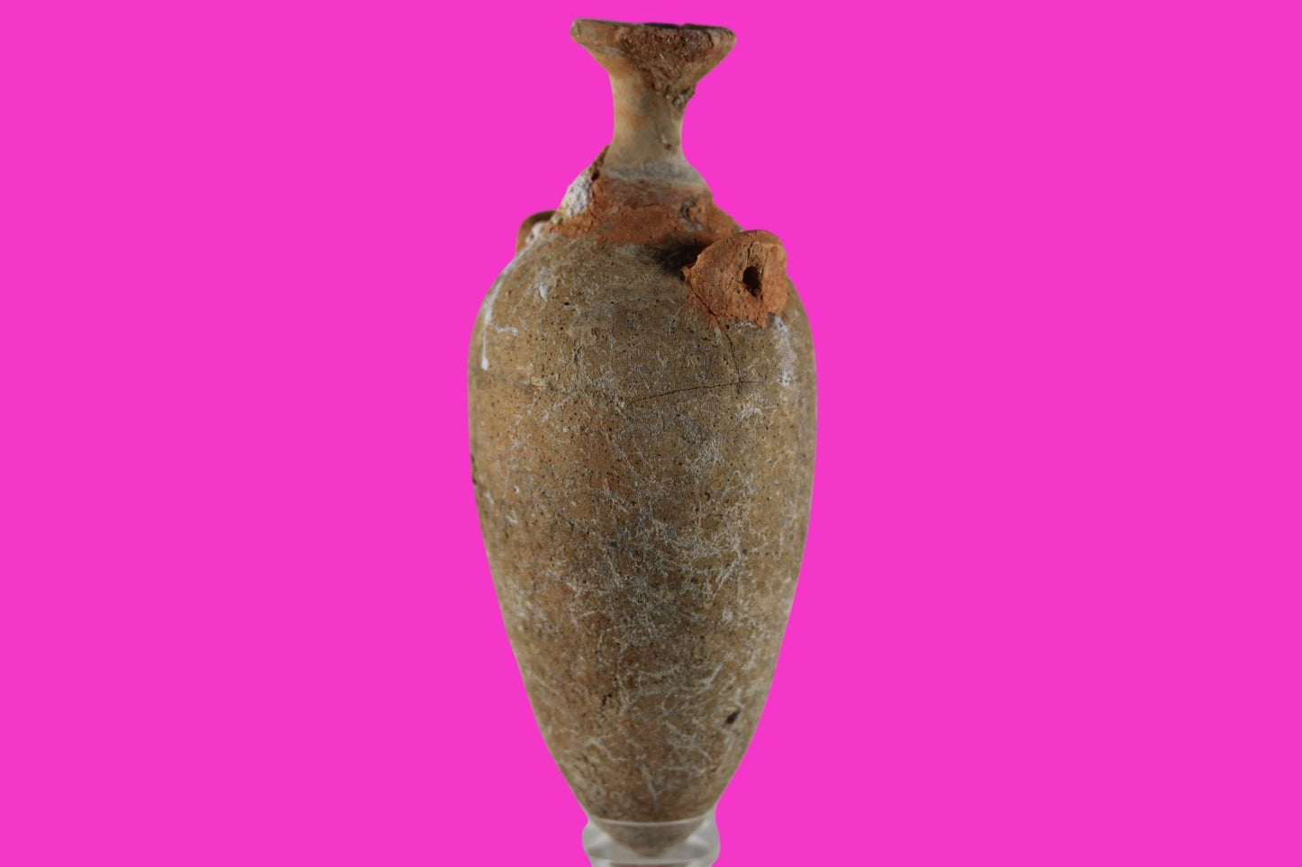 Time of House of King David Holy Land Artifact Ancient Jug 1000-586 BC COA 84