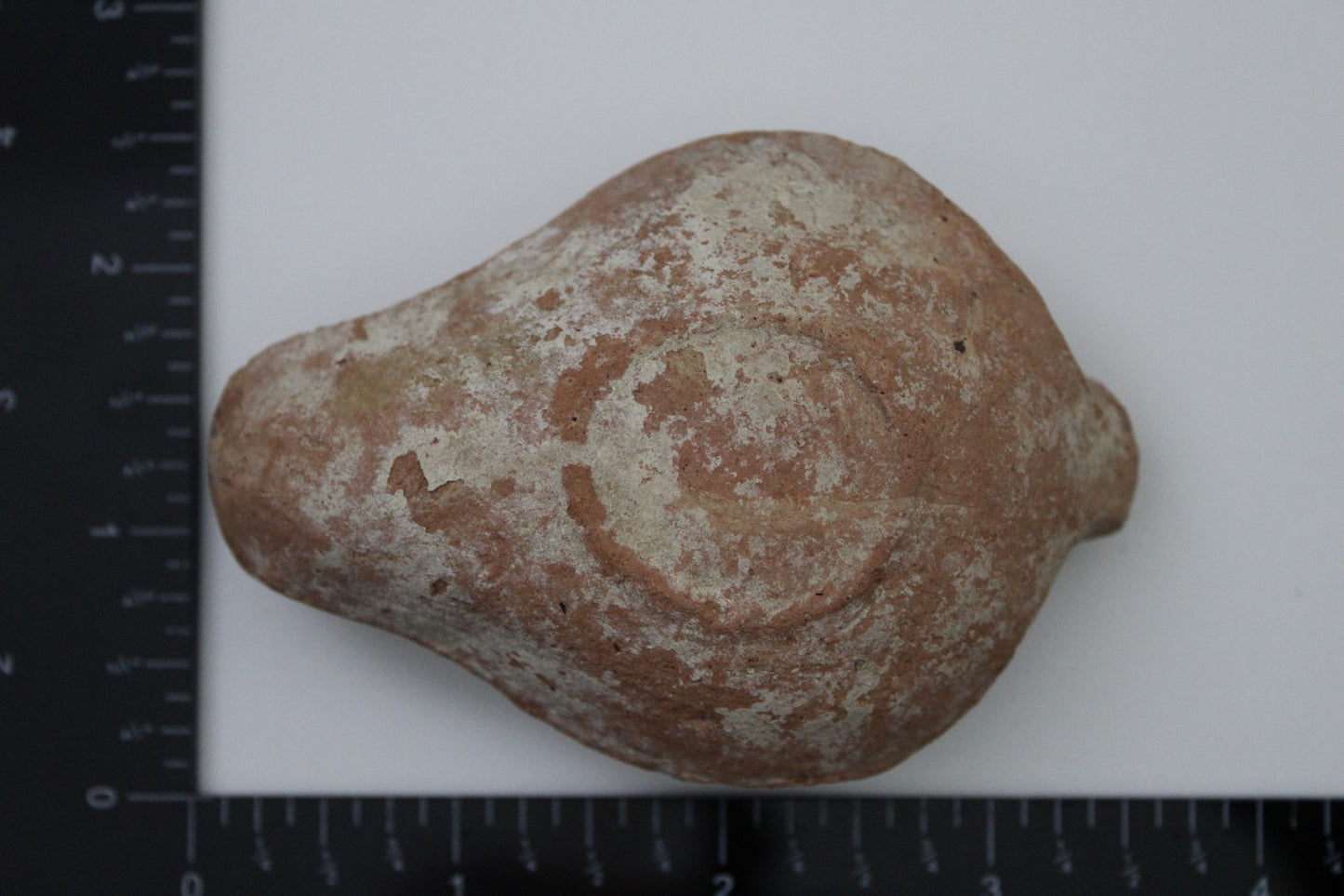 Holy Land Oil Lamp Ancient Artifact Time of the Christians 313-636 AD COA 195