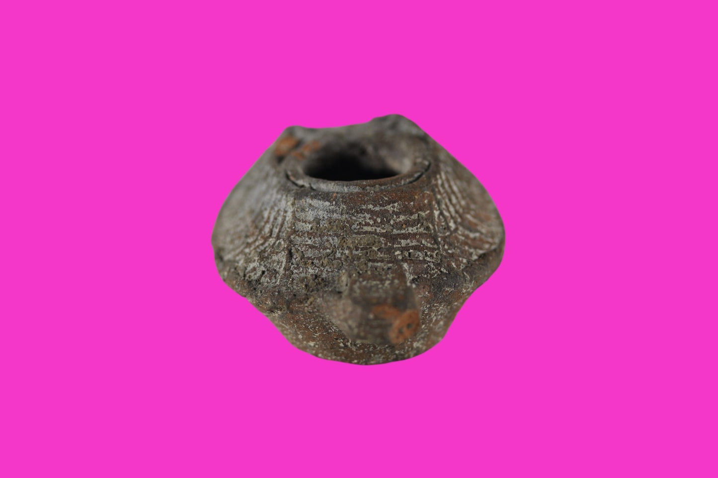 Time of the Christians Oil Lamp Ancient Holy Land Artifact 313-636 AD COA 139