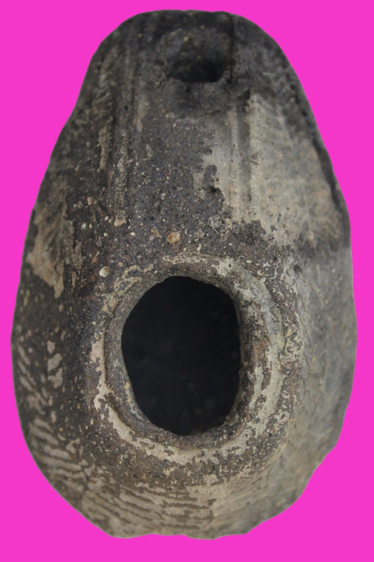 Time of the Christians Oil Lamp Ancient Holy Land Artifact 313-636 AD COA 20