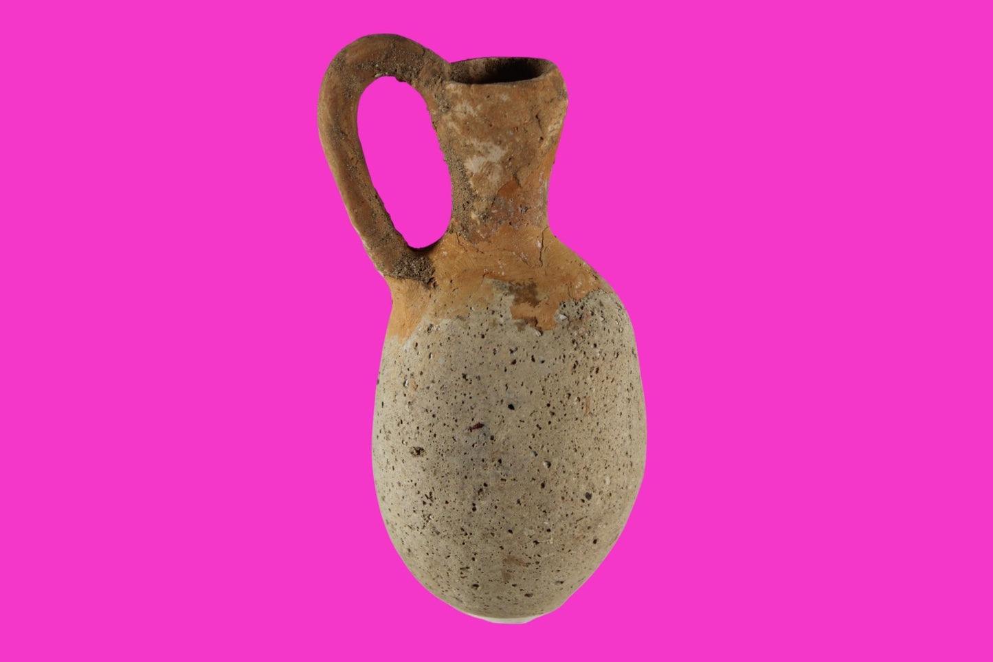 Time of Samson Holy Land Artifact Ancient 3100 Year Old Jug 1200-1000 BC COA 72