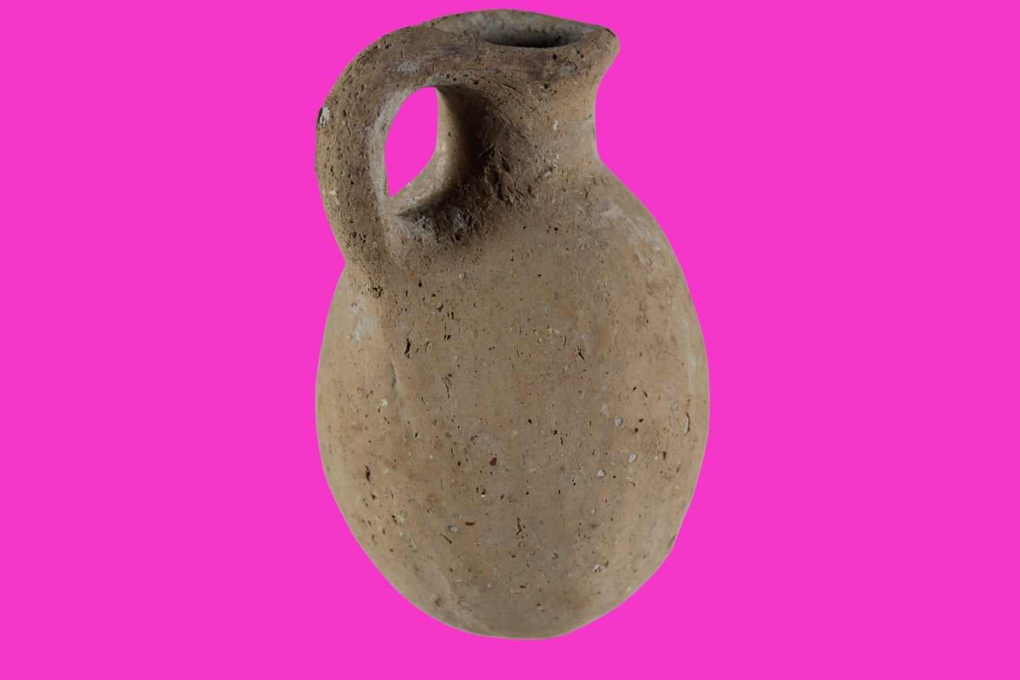 Time of Samson Holy Land Artifact Ancient 3100 Year Old Jug 1200-1000 BC COA 74