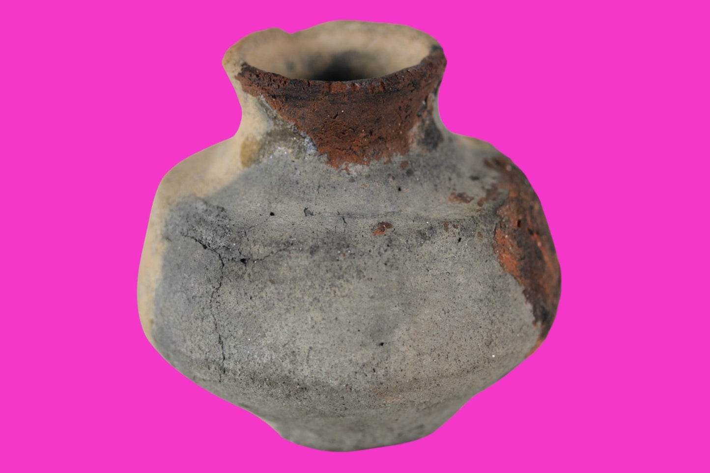 Time of Abraham Holy Land Artifact Ancient 4000 Year Old Jar 2000-1550 BC COA 50