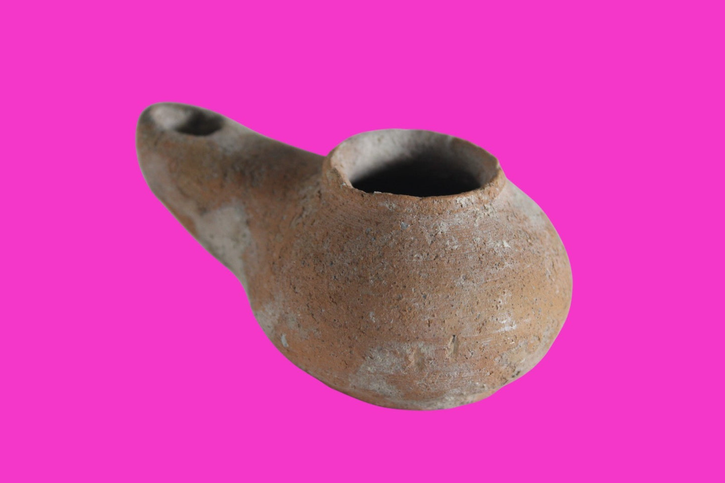 Holy Land Oil Lamp Ancient Artifact Alexander the Great Era 332-63 BC COA 231