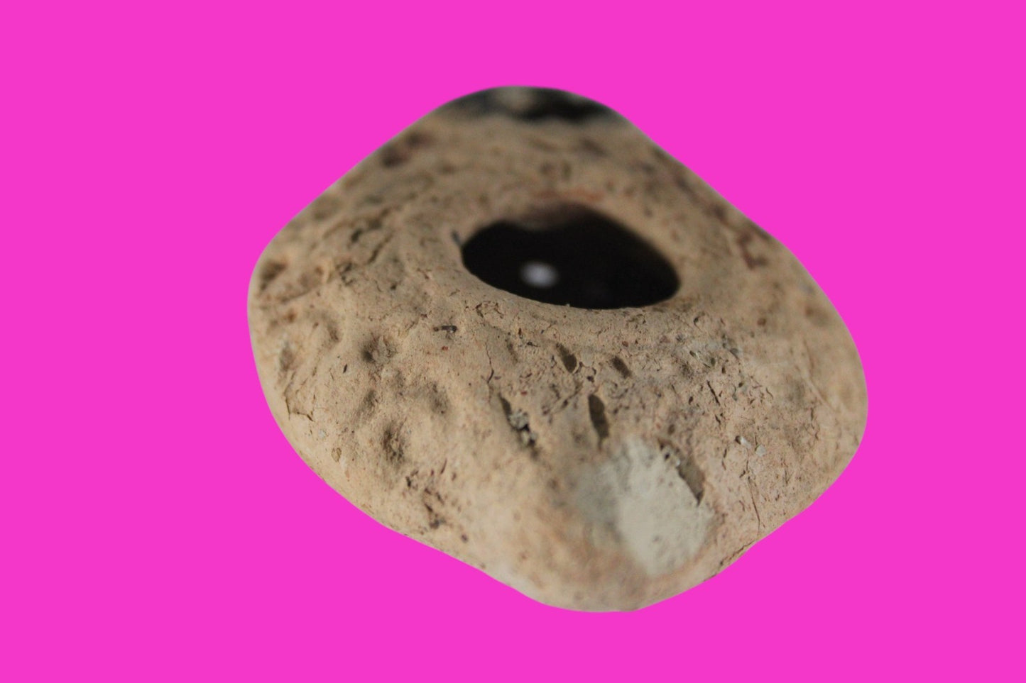 Ancient Holy Land Oil Lamp Artifact Land of Jesus Christ 100 BC-200 AD COA J146