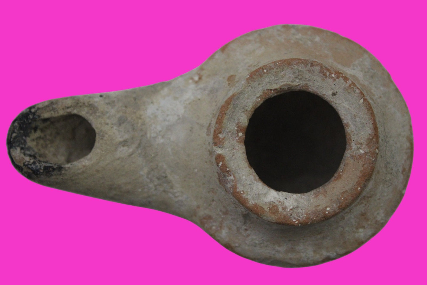 Holy Land Oil Lamp Ancient Artifact Alexander the Great Era 332-63 BC COA 233