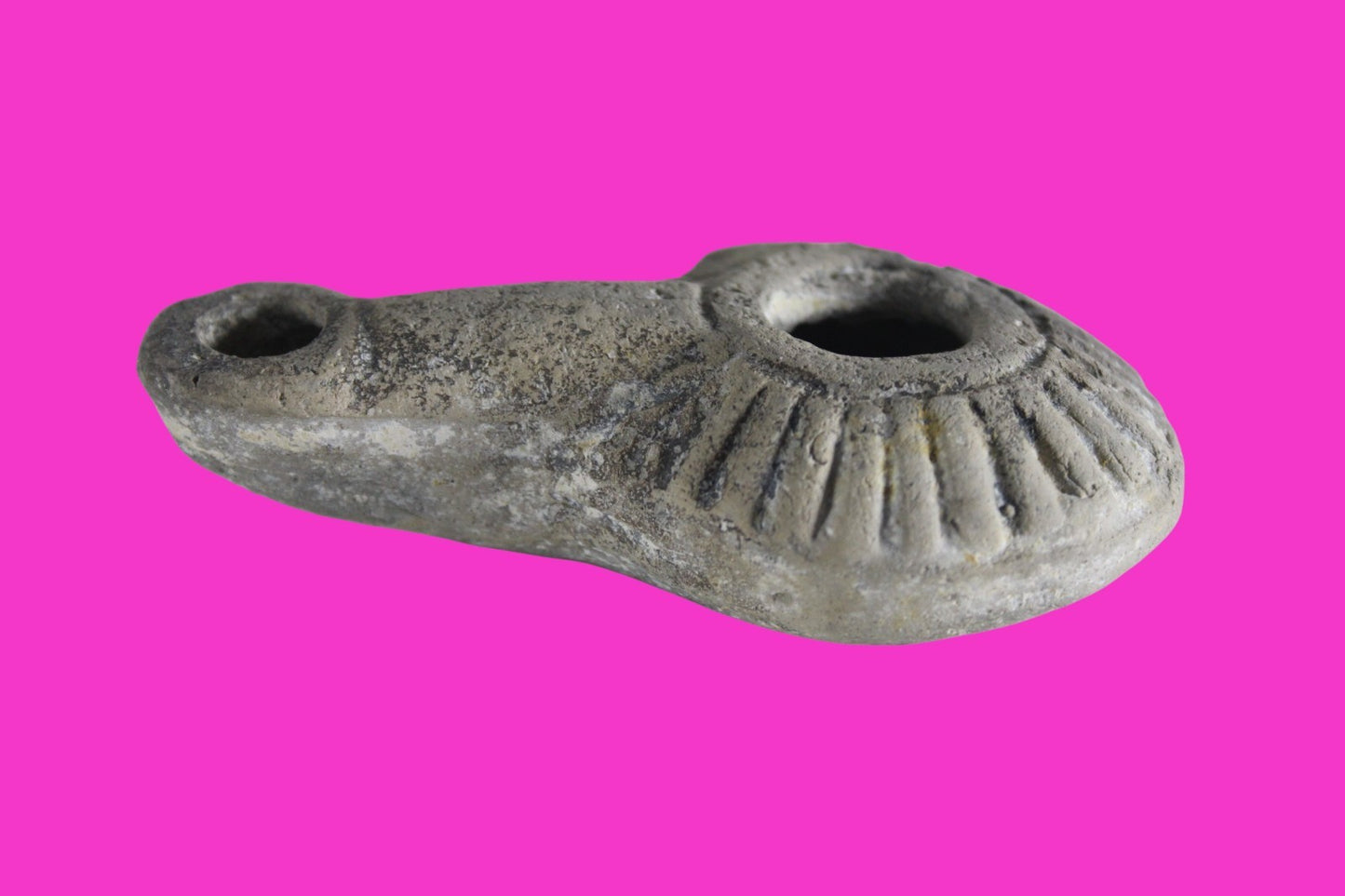 Holy Land Oil Lamp Ancient Artifact Alexander the Great Era 332-63 BC COA 227