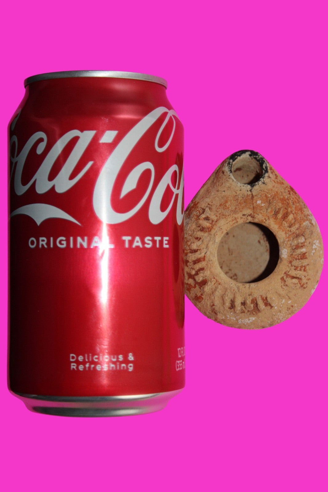 Ancient Holy Land Oil Lamp Artifact Jesus Christ Homeland 100BC-400AD COA 24