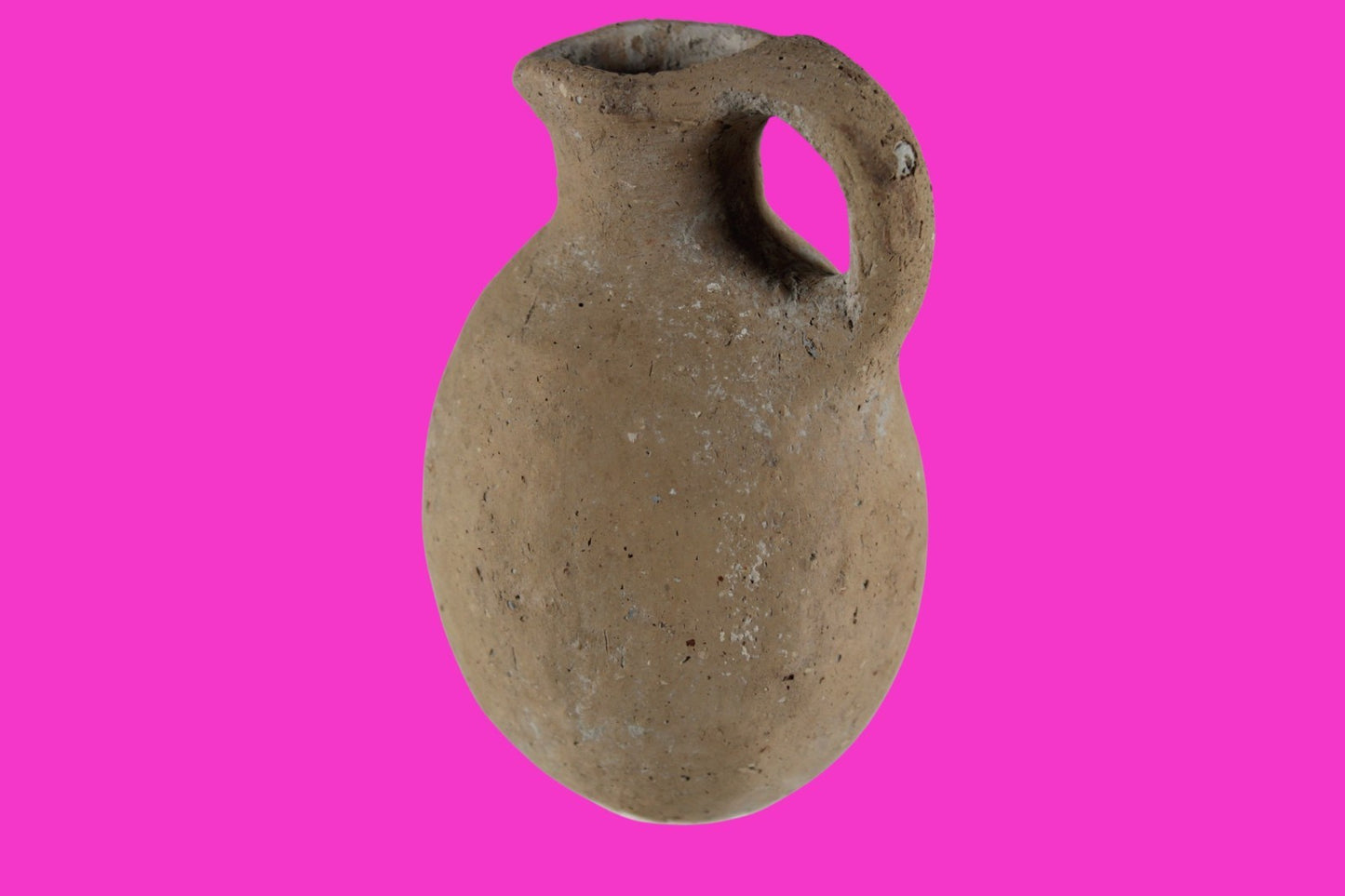 Time of Samson Holy Land Artifact Ancient 3100 Year Old Jug 1200-1000 BC COA 74