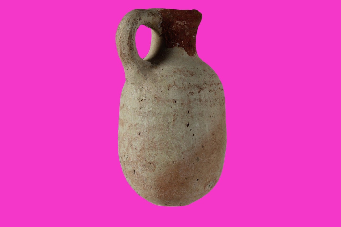 Time of Jesus Christ Ancient Holy Land Artifact Herodian Jug 50BC - 100AD COA 33