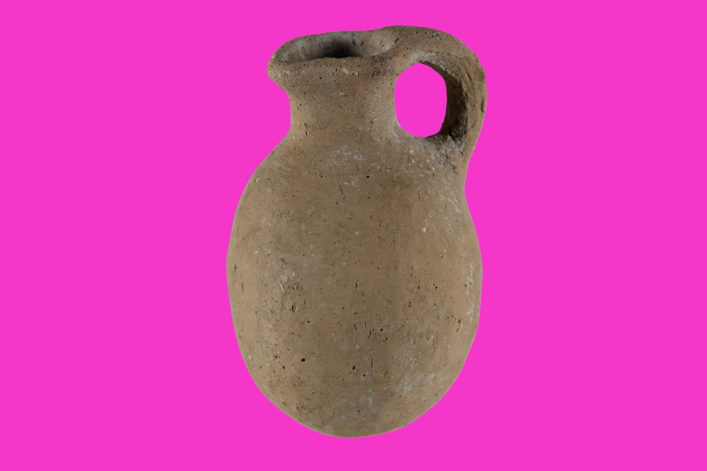 Time of Samson Holy Land Artifact Ancient 3100 Year Old Jug 1200-1000 BC COA 74