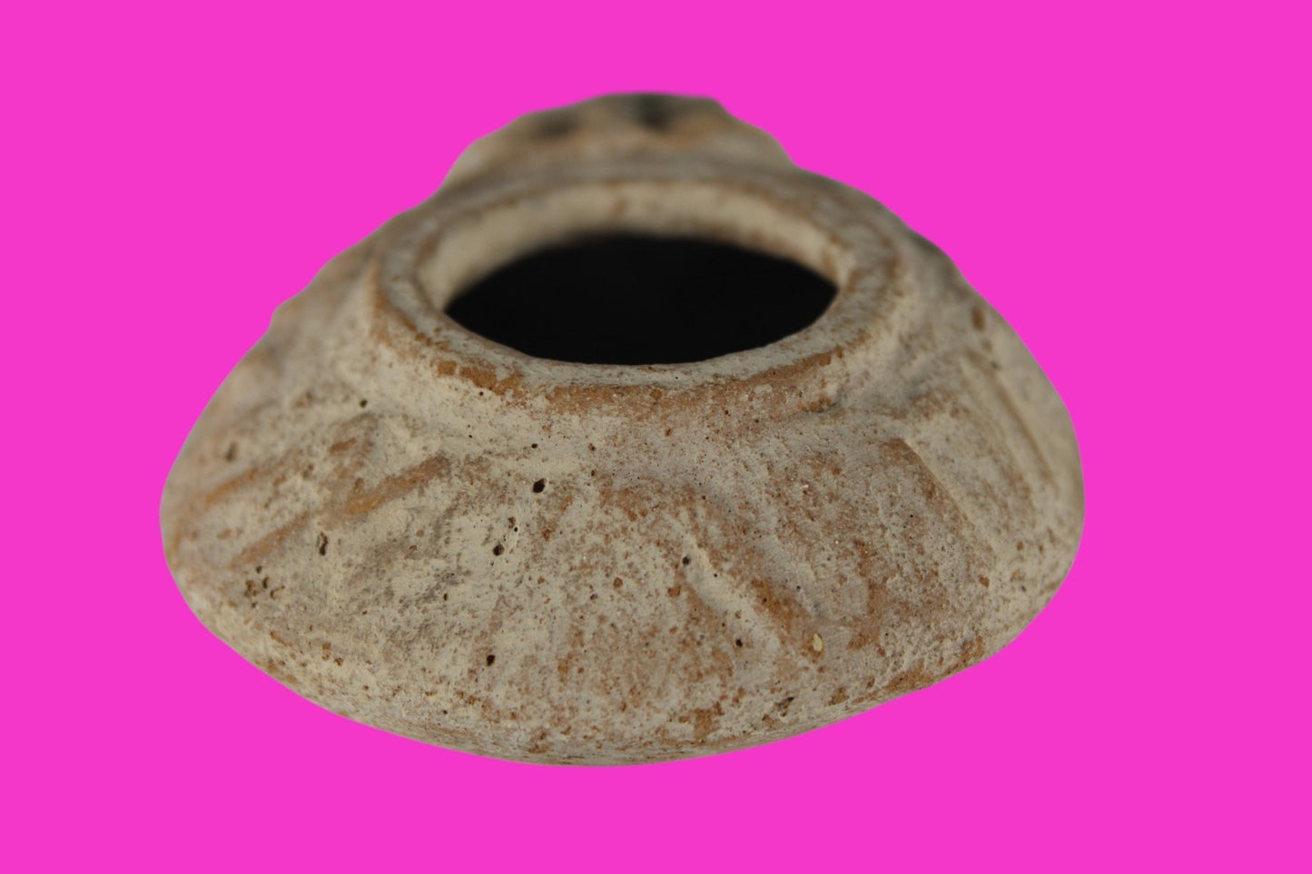 Holy Land Oil Lamp Ancient Artifact Time of the Christians 313-636 AD COA 186