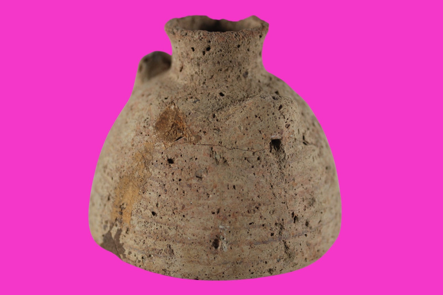 Time of Alexander the Great Holy Land Artifact Ancient Jar 332 BC-63 AD COA 97