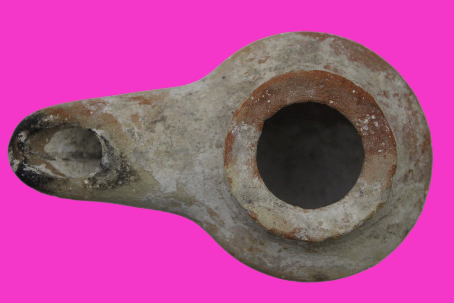 Holy Land Oil Lamp Ancient Artifact Alexander the Great Era 332-63 BC COA 232
