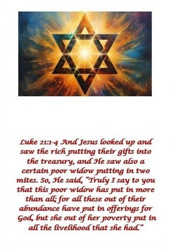 Hi Quality Widows Mite Coin Holy Land Artifact Free Display Card Jesus Time B724