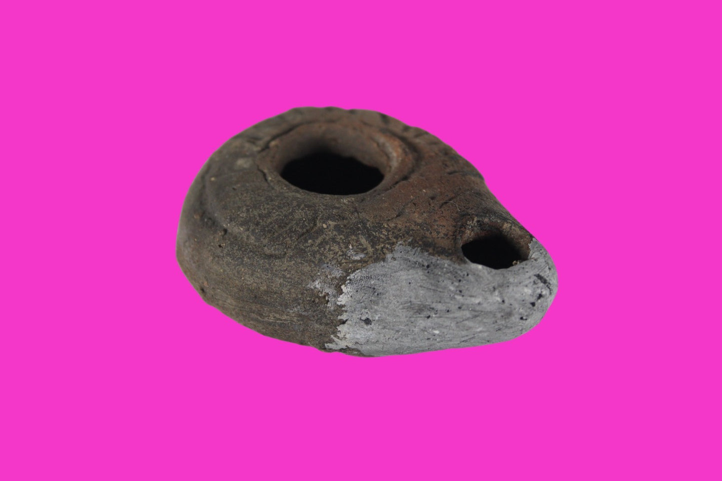 Holy Land Oil Lamp Ancient Artifact Time of Jesus & Apostles 63BC-323AD COAA 148