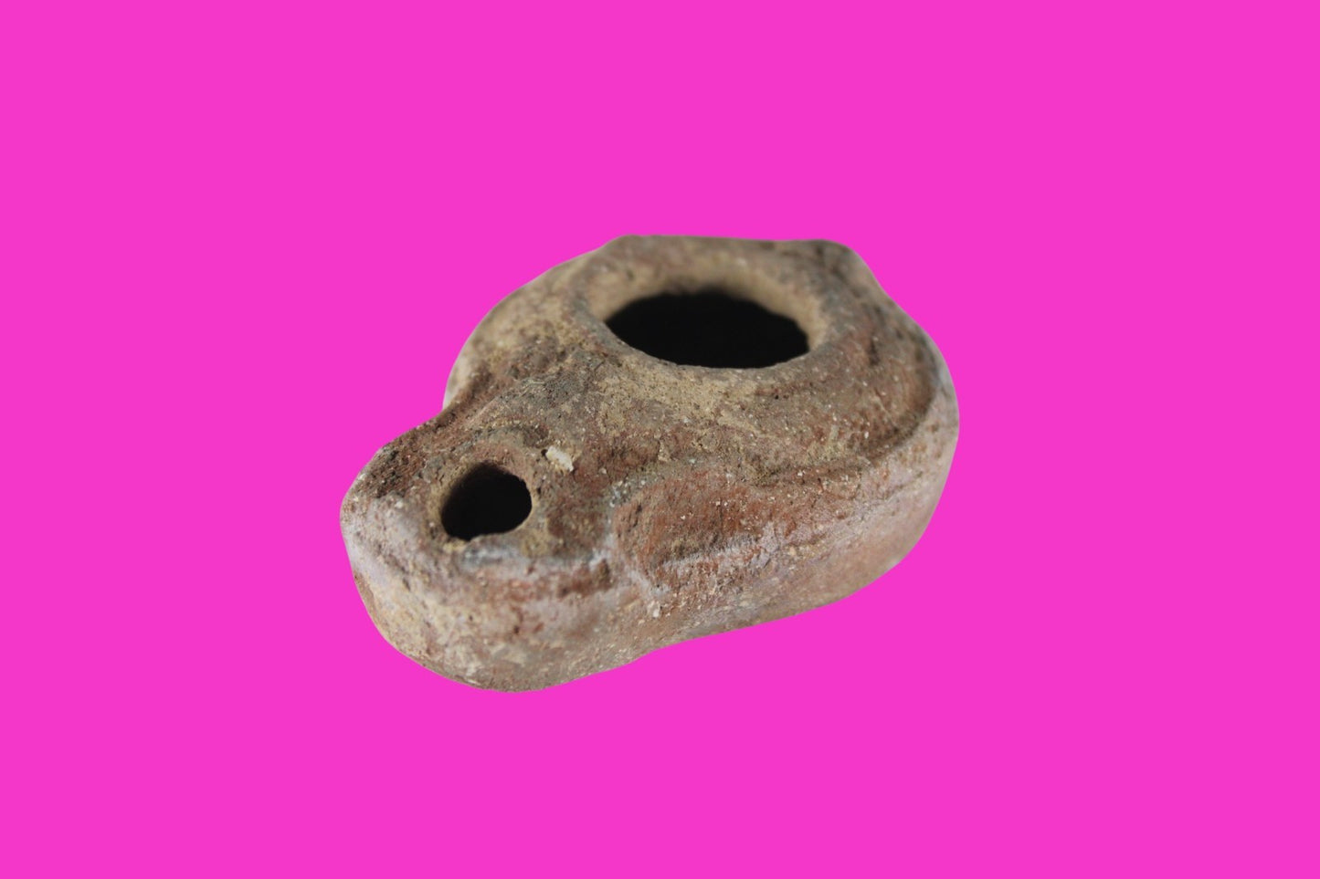 Holy Land Mini Oil Lamp Ancient Artifact Time of the Apostles 63BC-323AD COA 169