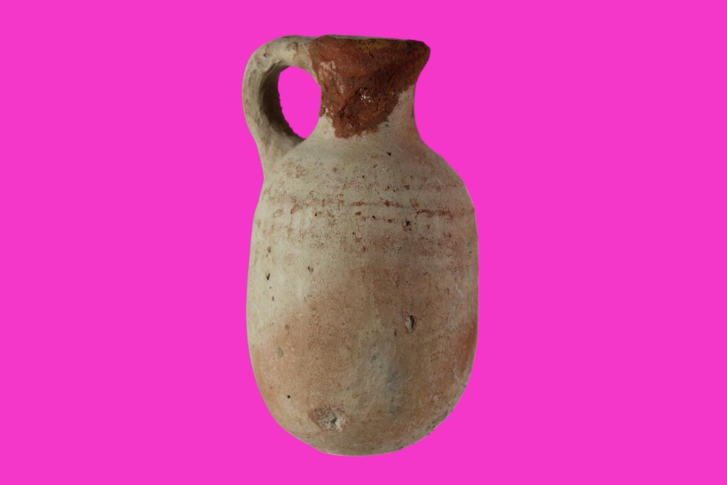 Time of Jesus Christ Ancient Holy Land Artifact Herodian Jug 50BC - 100AD COA 33