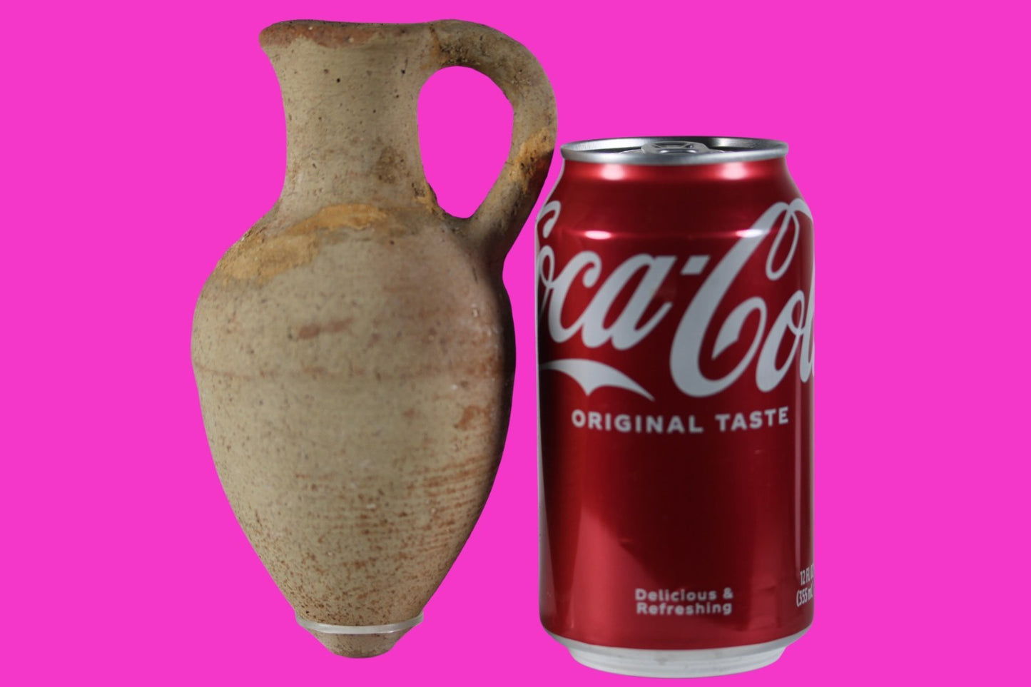 Time of Moses Holy Land Artifact Ancient 3500 Year Old Jug 1600-1200 BC COA 61