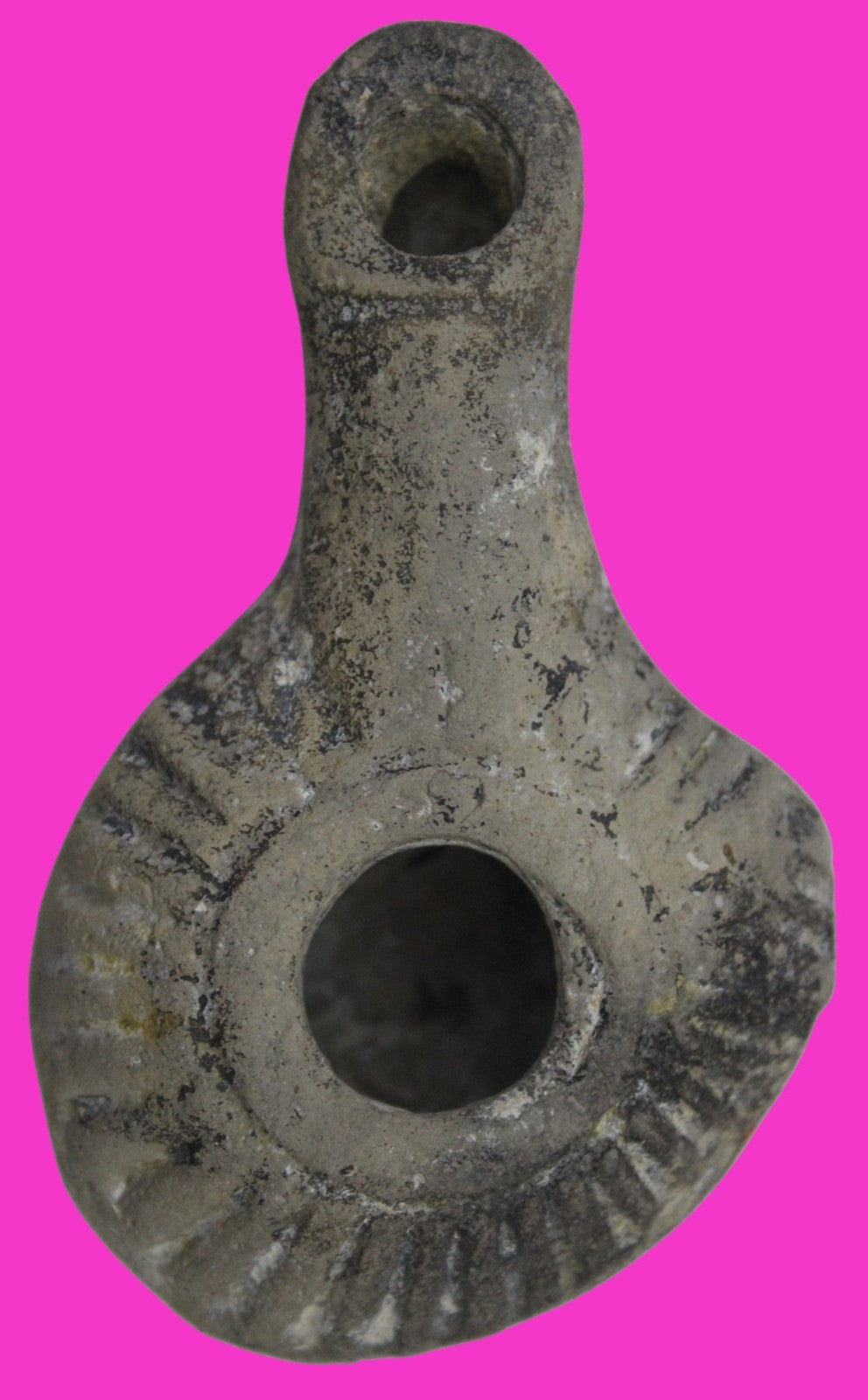 Holy Land Oil Lamp Ancient Artifact Alexander the Great Era 332-63 BC COA 227