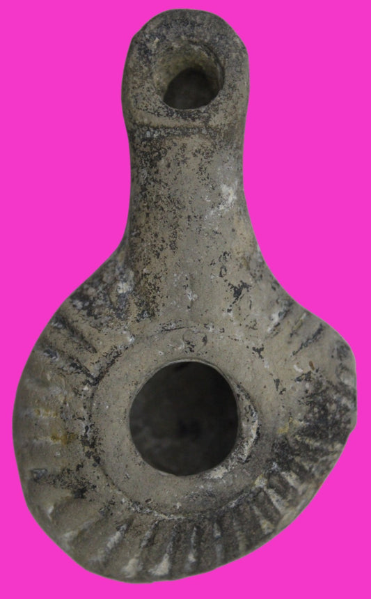 Holy Land Oil Lamp Ancient Artifact Alexander the Great Era 332-63 BC COA 227