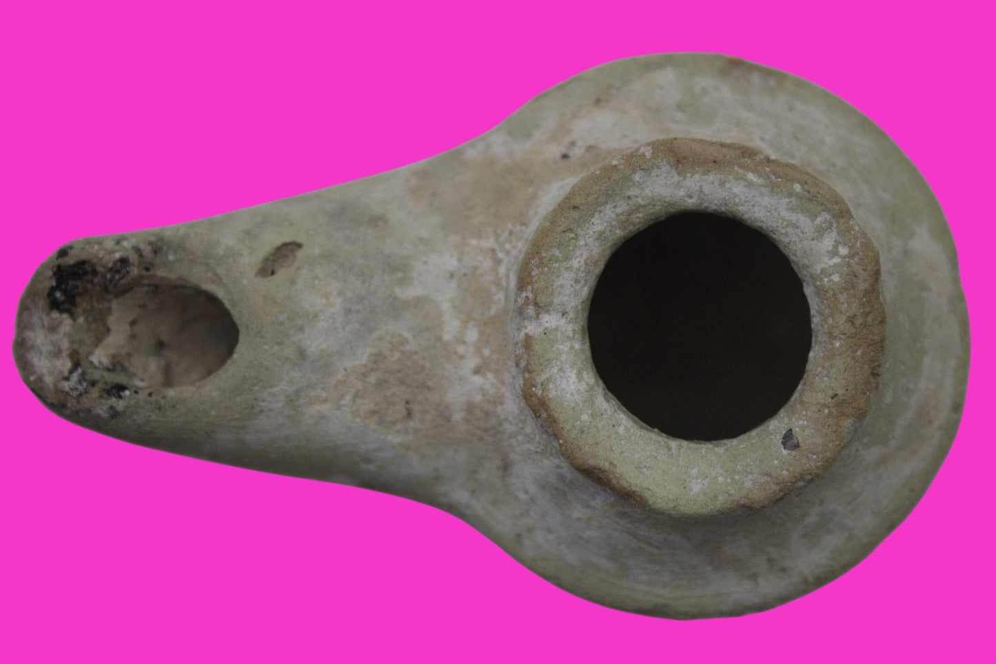 Holy Land Oil Lamp Ancient Artifact Alexander the Great Era 332-63 BC COA 229