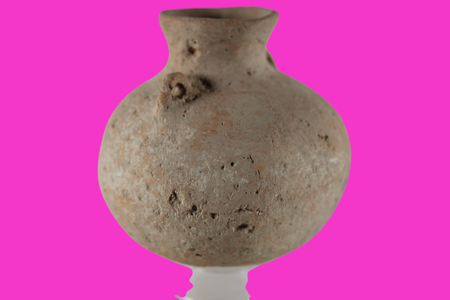Time of The Canaanites Holy Land Artifact Ancient Jar 4000-3100 BC COA 104