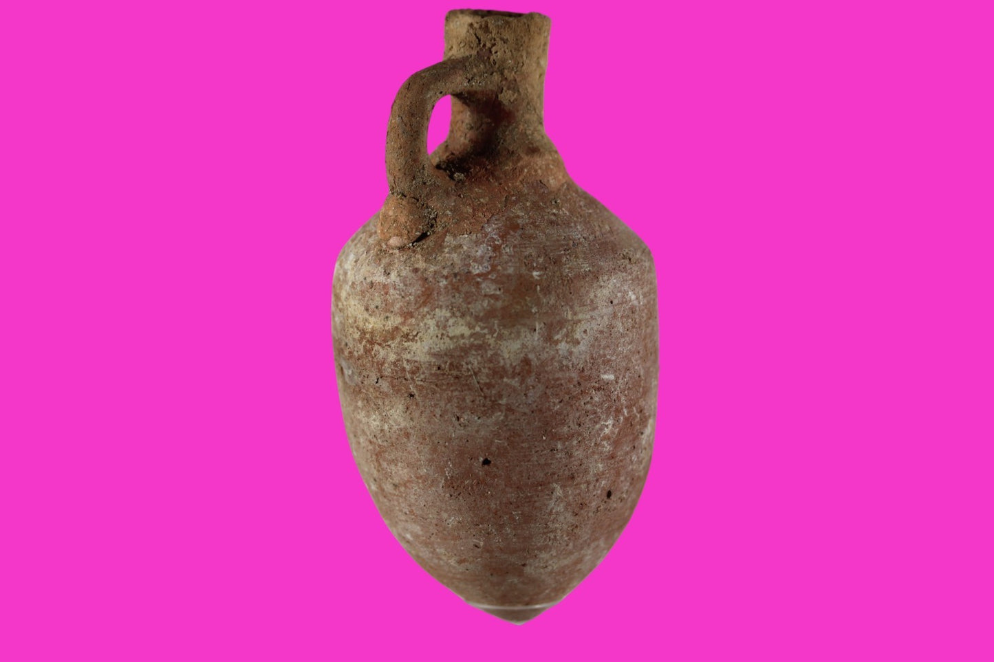 Time of Alexander the Great Holy Land Artifact Ancient Jug 332 BC-63 AD COA 93