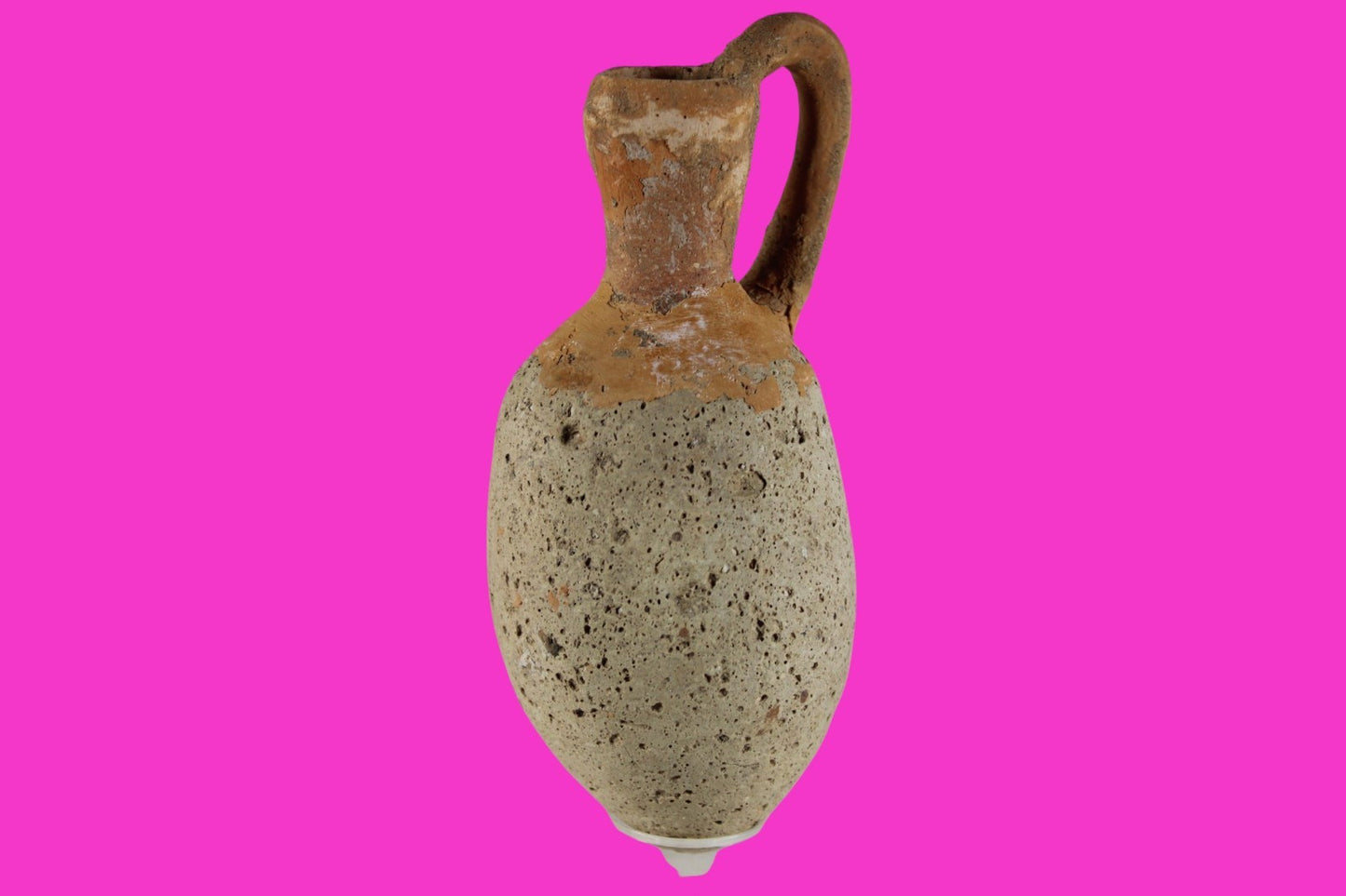 Time of Samson Holy Land Artifact Ancient 3100 Year Old Jug 1200-1000 BC COA 72