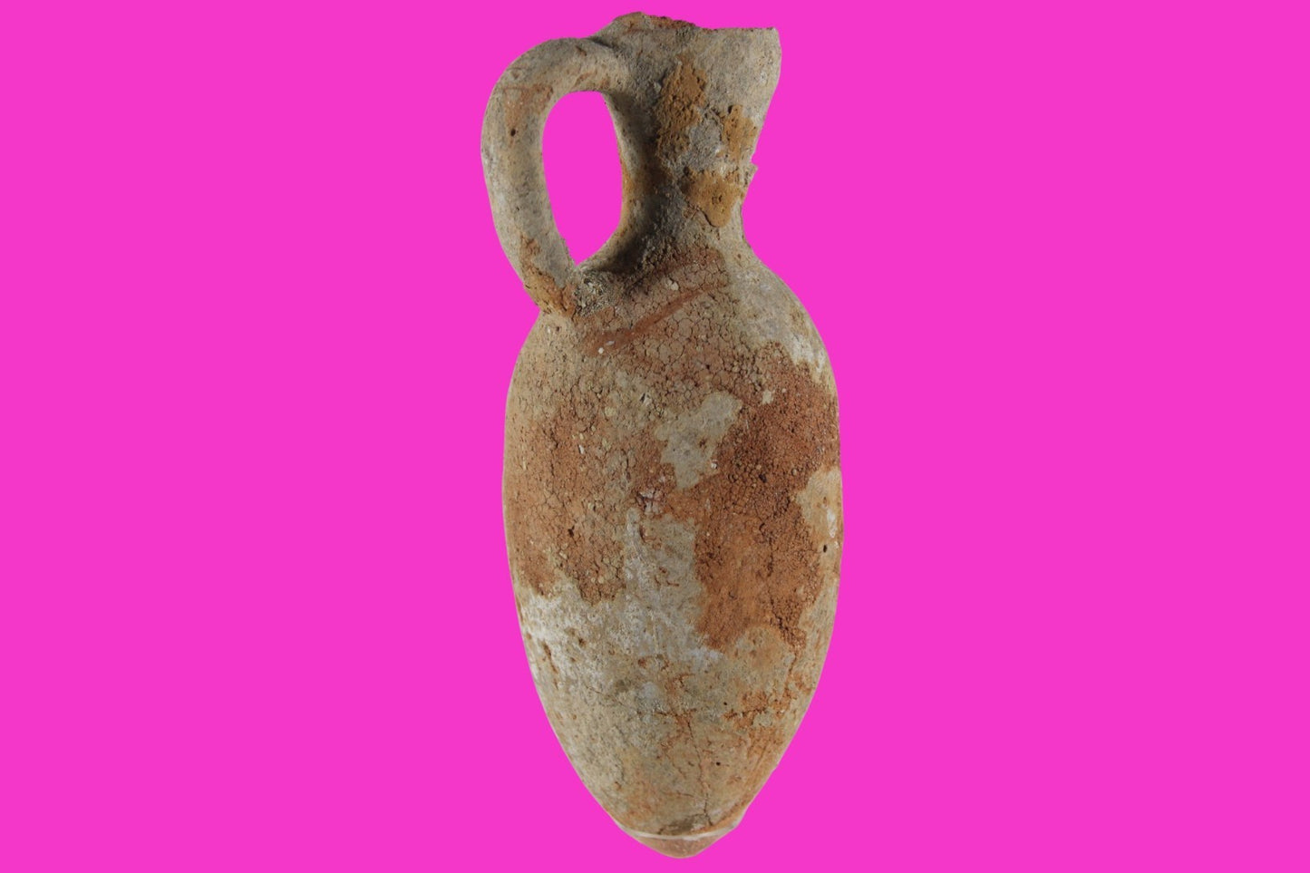 Time of Moses Holy Land Artifact Ancient 3500 Year Old Jug 1600-1200 BC COA 65
